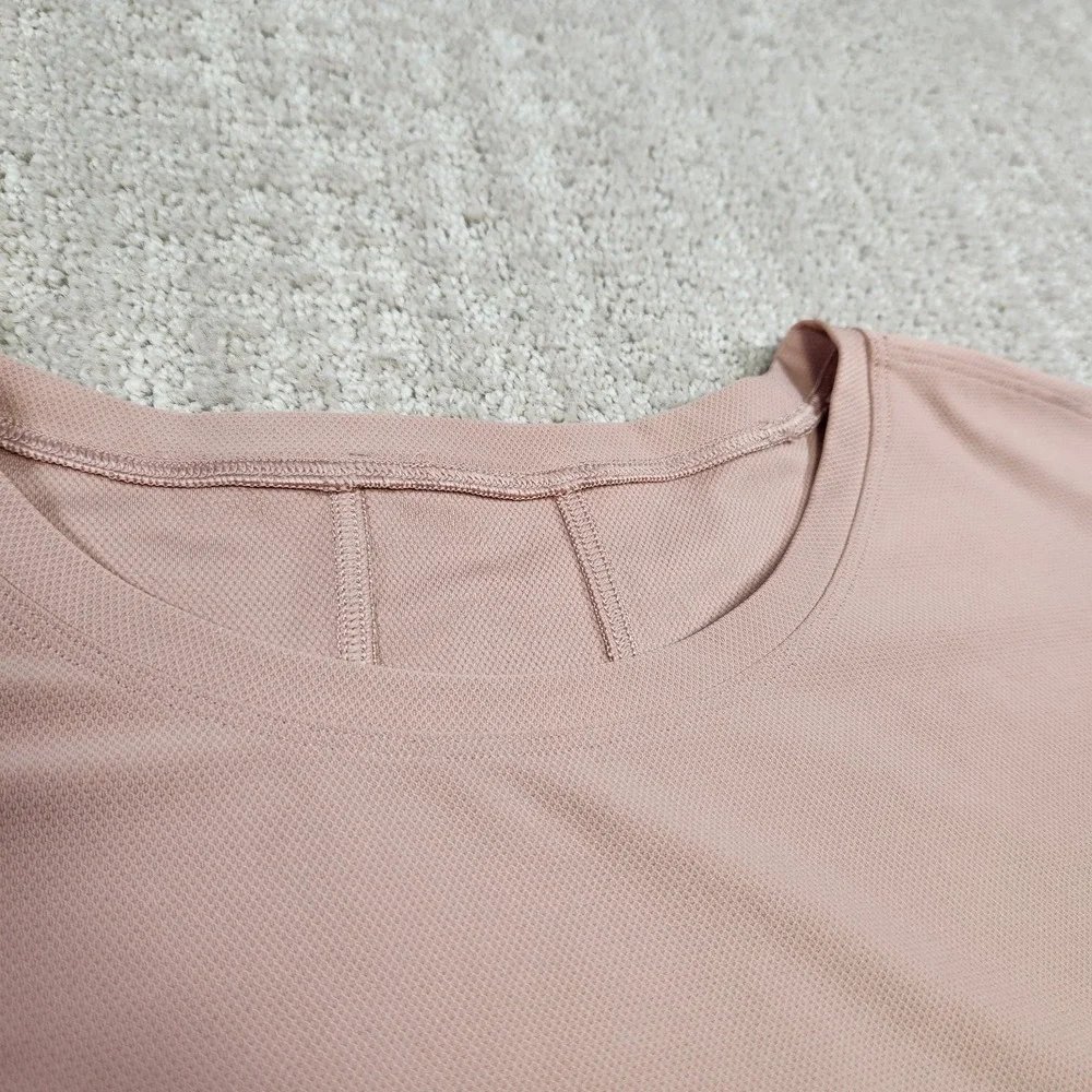 Lululemon Shirt Women XXL Muscle Love Long Sleeve Cropped Running Training Flowy